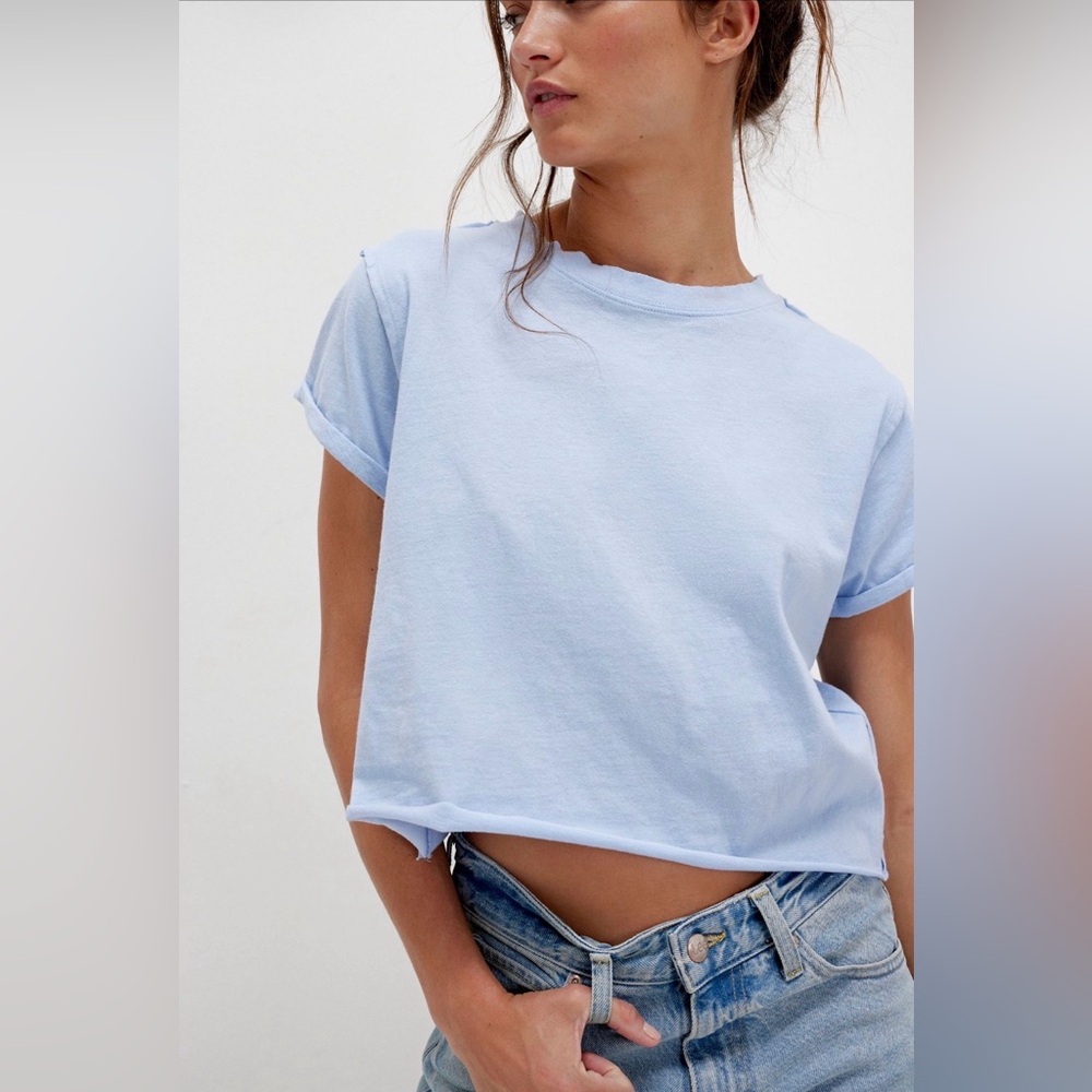 We The Free The Perfect Tee Light Blue